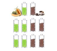 Filtros Mentolados Click,1000Pcs Bolitas Sabores/Metal Bead Pusher,accesorios De Cigarrillos Para Esencia De Menta (Melón + Café,1000 bolas de sabor.)