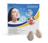 Filtros nasales WoodyKnows Super-Defense, ayuda contra las alergias estacionales y la contaminación industrial, protección para el transporte público y el aseo de mascotas (Estrecho, XL, 6Piezas)