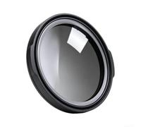 Filtros ND para Insta360 X6 Lente de vidrio ND16/32/64 al aire libre | Vidrio, ND16/32/64 Niveles, movimiento para efectos de desenfoque, compacto 6x6x2cm, acabado negro, control de luz brillante