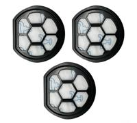 Filtros para aspiradora inalámbrica Tefal TY5520, diseño reutilizable para una mejor filtración y el flujo de aire (paquete de 3)