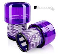 Filtros para Dyson v11, filtros de repuesto para aspiradora Dyson V11 Animal/Absolute/Fluffy/Torque Drive/Complete Pro, V15 Detect SV14, comparar con la pieza #970013-02 (paquete de 2)