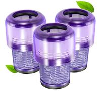 Filtros para Dyson V12, 3 piezas de repuesto para aspiradora Hepa para filtro absoluto delgado, para aspiradora Dyson V12 Absolute Total Clean/Extra/Fluffy