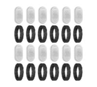 Filtros para fuente de agua para gatos, juego de 12 filtros de agua de repuesto, suministros diarios para el hogar para acuario, alimentación saludable, hogar, flores, casa, patio, grifo de riego