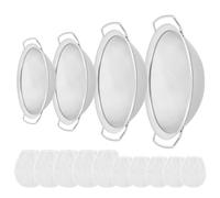 Filtros Para Pintura,Embudo Reutilizable Herramienta De Embudo Juego De 4 Tamaños - Cernidor De Malla Bolsa Fina Para Pintura | Para La Familia El Trabajo La Tinta El Hogar La Miel Arte Y La Artesa