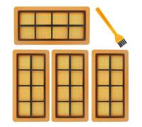 Filtros Plisados planos Compatibles Con Kärcher 6.415-953.0/AD2 Battery/AD3/AD4 Premium/AD3.000/AD3.200, Filtro De Limpieza De Polvo For Aspiradora De Cenizas.(4pcs)