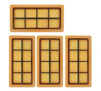 Filtros Plisados planos For Aspiradoras De Cenizas Kärcher 6.415-953.0/AD2 Battery/AD3/AD4 Premium/AD3.000/AD3.200.(4pcs)