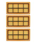 Filtros Plisados planos For Aspiradoras De Cenizas Kärcher 6.415-953.0/AD2 Battery/AD3/AD4 Premium/AD3.000/AD3.200.(3pcs)