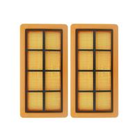Filtros Plisados planos For Aspiradoras De Cenizas Kärcher 6.415-953.0/AD2 Battery/AD3/AD4 Premium/AD3.000/AD3.200.(2pcs)