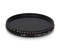 Filtros Polarizadores ND Filtro Ajustable ND2 a ND400 Densidad Neutra para la Lente de la cámara ND Filtro ND FILTRE ND (Color : 37mm)