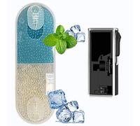Filtros Sabores,Perlas De Sabor A Cigarrillo, 2000 Piezas De Perlas De Ráfaga Mixtas + Máquina De Perlas De Sabor A Cigarrillo (Menta + Hielo Negro)
