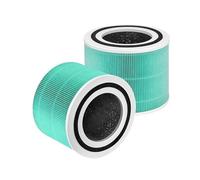 Filtros Y Piezas HEPA For El Purificador De Aire YCOC-Core 300, Compatibles Con LEVOIT Core 300 Y Core 300S Vortex Air, Core 300-RF, Color Verde, 2 Unidades
