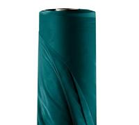 Filumi Tela de Terciopelo Azul Petróleo, 1 m x 3 m, Sólido, Perfecta para Coser: Cortina, Muebles, Funda de Almohada, Ropa, Pantalones, Blusa