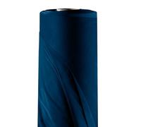 Filumi Tela por Metros, 1 m x 3 m, Azul Oscuro, Terciopelo para Coser, Cortinas, Tapicería, Muebles, Fundas de Almohada, Pantalones Velto