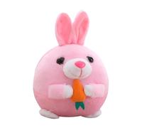 Filvczt Dogs Moving Ball Toys, Jumping Bunny Plush Toy, Pet Bouncing Balls, Washable Cartoon Rabbit Sound Electronic Toys, Small Bounce Dog Balls, Easy To Use, Washable, Suitable for Pets