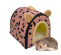 Filvczt Ferret Bed Cage, Non Slip Bunny Cave, Cute Hedgehog House, Multipurpose Ferret Nest, Guinea Bed House, Easy To Use, Portable for Sugar Glider, Hamsters, Hedgehogs, Bunny