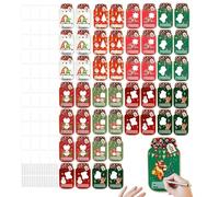 Filvczt Holiday Greeting Cards, Versatile Christmas Card, Present Card Christmas, Creative Assorted Christmas Cards, Personalised Christmas Card, Easy To Use, Portable for Family Gatherings