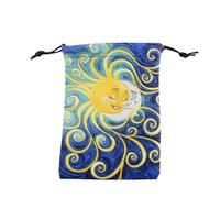 Filvczt Oracle - Bolsa de cartas de tarot, bolsa de almacenamiento para barajas de tarot, fácil de usar, larga duración, 13 x 18 cm para jinete de cartas, multicolor, 111, Unisex