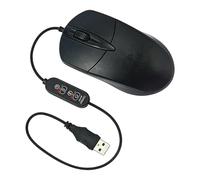 Filvczt Ratón con Calefacción para Computadora - Accesorios De Portátil para Clima Frío,Mouse Caliente para Invierno,para Oficina Apartamento Escuela Residencia Diseñadores Jugadores Estudiantes