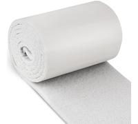 Filzada® 1x Almohadillas de Fieltro Adhesivo - Rollo (100 x 10 cm) - Blanco - Fieltro de Deslizamiento de Muebles Profesionales con una Fuerza Adhesiva Ideal