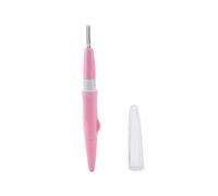Filzen Nadel Stickerei Punch Pen mit 3 feinen Nadeln Set Werkzeug Wolle Filzen Supplies DIY Crafting(Pink)