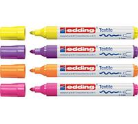 Filzstift Edding 4500 T-shirt 2-3 mm aproximadamente, Stoffmalstifte de algodón.