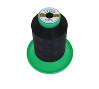 FIM overlockgarn Kettel hilo 120/2 Fein, 5000 m/rollo, 100% poliéster, Overlock - Hilo konen, top Calidad, 1 - schwarz (322)