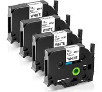 Fimax TZe-231 Compatible Etiqueta Reemplazo para Brother P-Touch TZ Tape