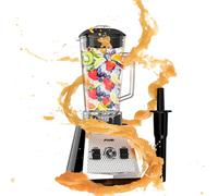 FIMEI Batidora 1500W con jarra 2L sin BPA, batidora de alta velocidad, batidora para zumo/hielo picado, batidora profesional para hielo