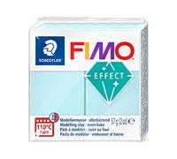 FIMO 8020-306 - Pasta de modelar, color translúcido perla, Blue Ice Quartz, 1 Pack