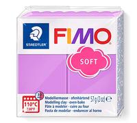 FIMO 8020-62 ST 8020 Pasta de modelar, color lavanda, 56 g