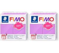 FIMO 8020-62 ST 8020 Pasta de modelar, color lavanda, 56 g (Paquete de 2)