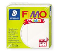 Fimo-8030-0 ST Pasta de modelar, Color blanco (Staedtler 8030-0) | Se endurece al horno, especialmente suave y maleable - fomenta la creatividad, niños - N.º de art. 8030-0