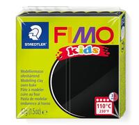 Fimo-8030-9 ST Pasta de modelar, Color negro, pack de 1 (Staedtler 8030-9)