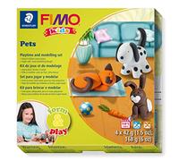 Fimo-8034 LZST form&play, Multicolor, 4x42g (8034 02 LY) , color/modelo surtido
