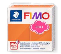 FIMO Pasta de modelar, Coñac, 57 gr | Plastilina blanda que se endurece al horno, ideal para principiantes, 8 porciones - versátil - N.º de art. 8020-76