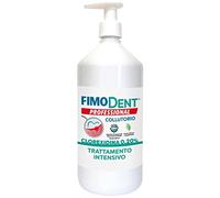 Fimodent enjuague bucal - Clorhexidina 0,20% con SPDD (Sistema de protección de discromia dental) y agradable sabor a menta - Tratamiento antiplaca y antibacteriano prolongado - 1000mL con dosificador