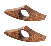FIMWOLZ 2 piezas Book Page Holder Thumb Ring Page Holder Thumb Bookmark Wooden Book Holder Flowers Handmade Bookmark Holder Book Opener Book Books Reading Accessories for Teachers Book Lovers