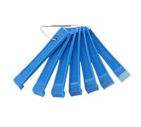 Fin Comb, 7 Pieces Repair and Cleaning Brush Set, Coil Fin Comb for Commercial Appliances, Home, Automotive Maintenance, Repair, Evaporator Coil Straightening, HVAC Cleaning