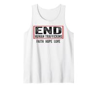 Fin de la Trata de Seres Humanos - Fin de la Trata de Personas Camiseta sin Mangas