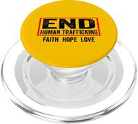 Fin de la Trata de Seres Humanos - Fin de la Trata de Personas PopSockets PopGrip para MagSafe