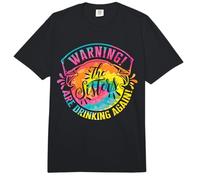 Fin de Semana de Las niñas Mujeres advierten Que Las Hermanas están Bebiendo Comfort Colors Adult Heavyweight T-Shirt
