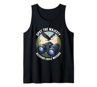 Fin de semana Eagle Watcher Birding Abanico al aire libre Amante de la Camiseta sin Mangas