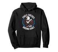Fin de semana Eagle Watcher Birding Abanico al aire libre Amante de la Sudadera con Capucha