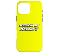 Fin de Semana en Bernie's | Verano icónico de la película de los 80 de los 80 Carcasa para iPhone 16 Pro MAX