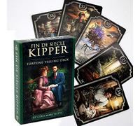Fin de Siècle SIECLE Kipper Adivinación 39 Tarjetas del oráculo de Tarjetas Cubierta Ciro Marchetti esotérica Nuevo Juego de Ciro Marchetti Fiesta de la Familia Tarjetas de la diversión Juegos