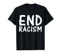 Fin Racismo Debate Presidencial Desigualdad Racial Derecho Humano Camiseta