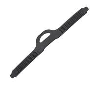 Fin Straps Flipper Ties Set, Adjustable Non-Slip Dive Fin Keeper, 37cm/14.57 Inches Secure Fit Design (2 Pack Black), for Swimming Pool Beach Diving Sea Lake Fishing Rubber