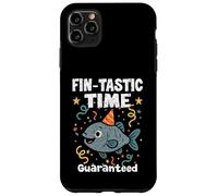 Fin-Tastic Time GARANTIZADO Cool Party Fish Having Good Vibes Carcasa para iPhone 11 Pro MAX