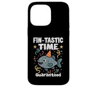 Fin-Tastic Time GARANTIZADO Cool Party Fish Having Good Vibes Carcasa para iPhone 14 Pro MAX
