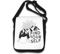 Fin Your Self Mountain Camp - Bolso de hombro, color blanco, White, Talla única
